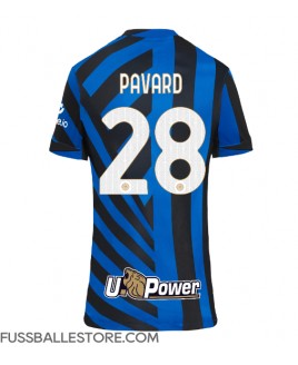 Günstige Inter Milan Benjamin Pavard #28 Heimtrikot Damen 2024-25 Kurzarm